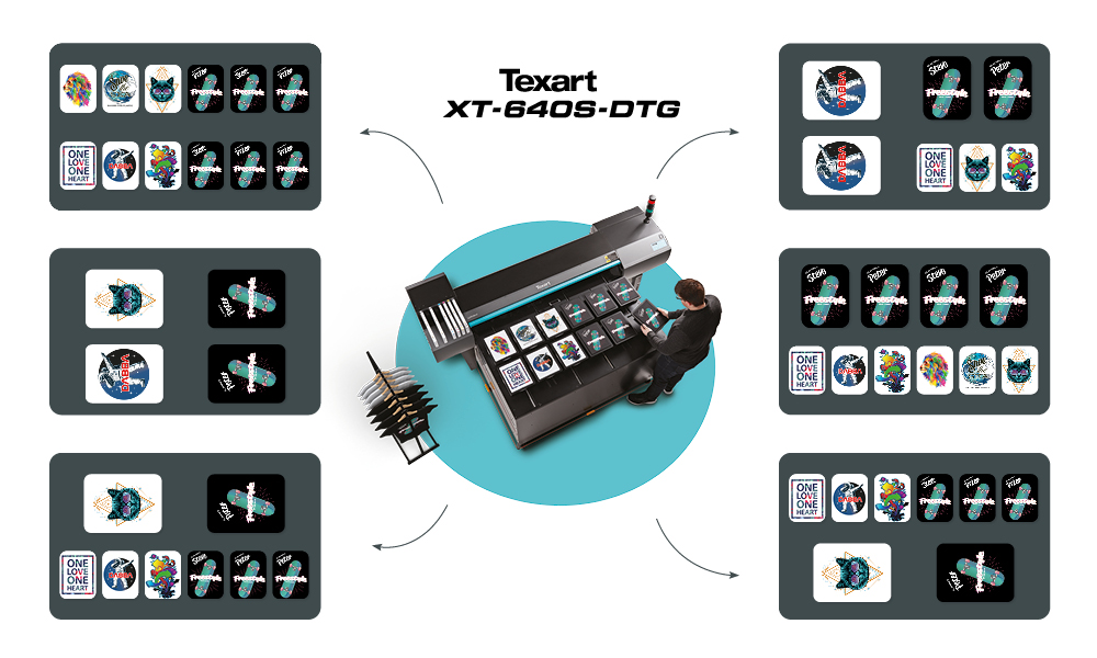 Ploter do druku bezpośredniego na odzieży Texart XT-640S-DTG